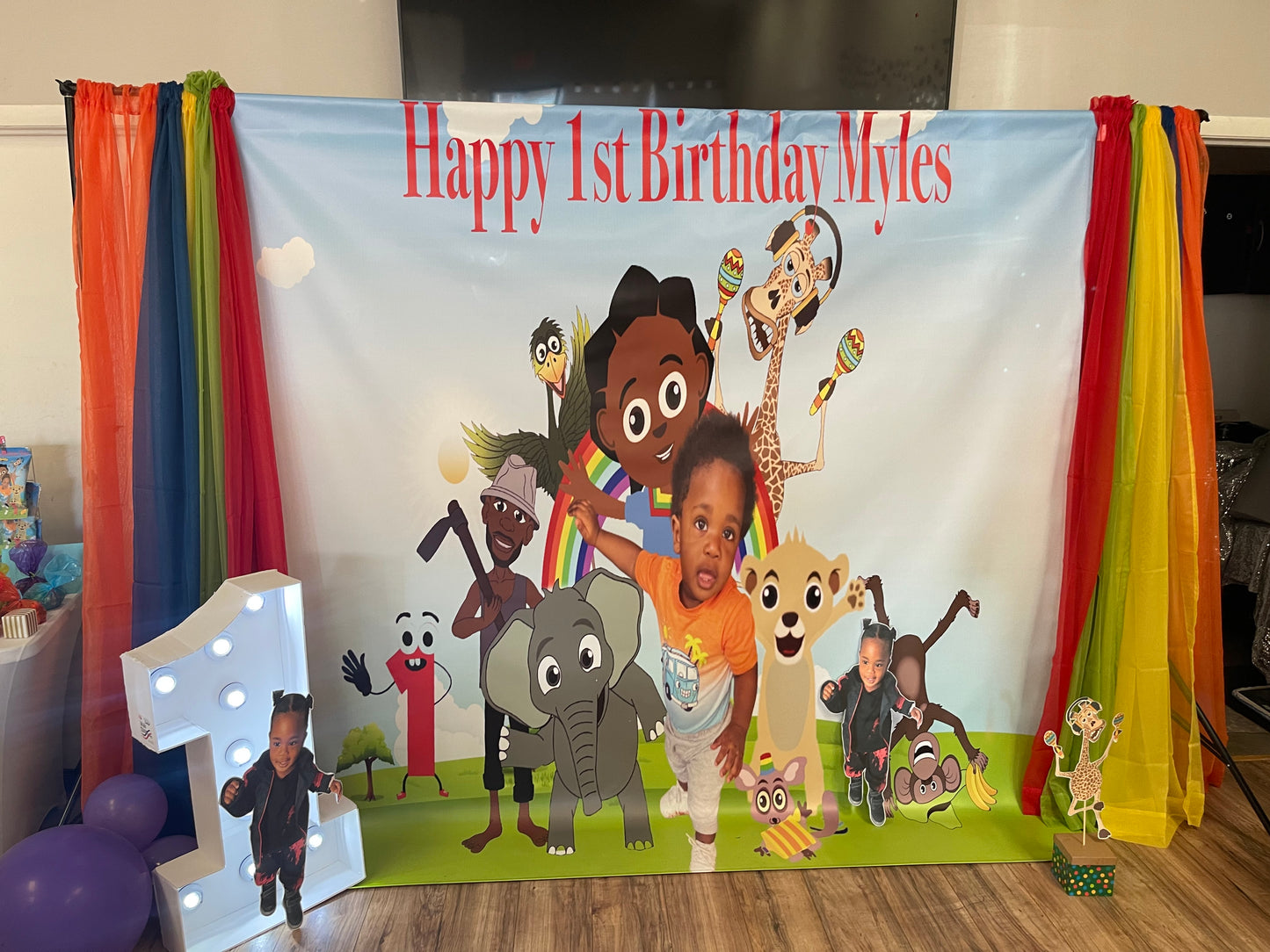 Custom Backdrop